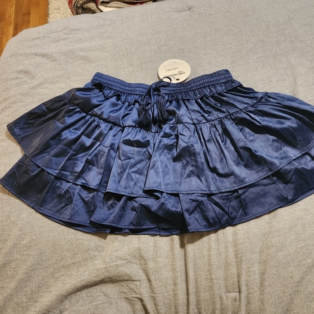L3 -TCEC Navy Skorts Large